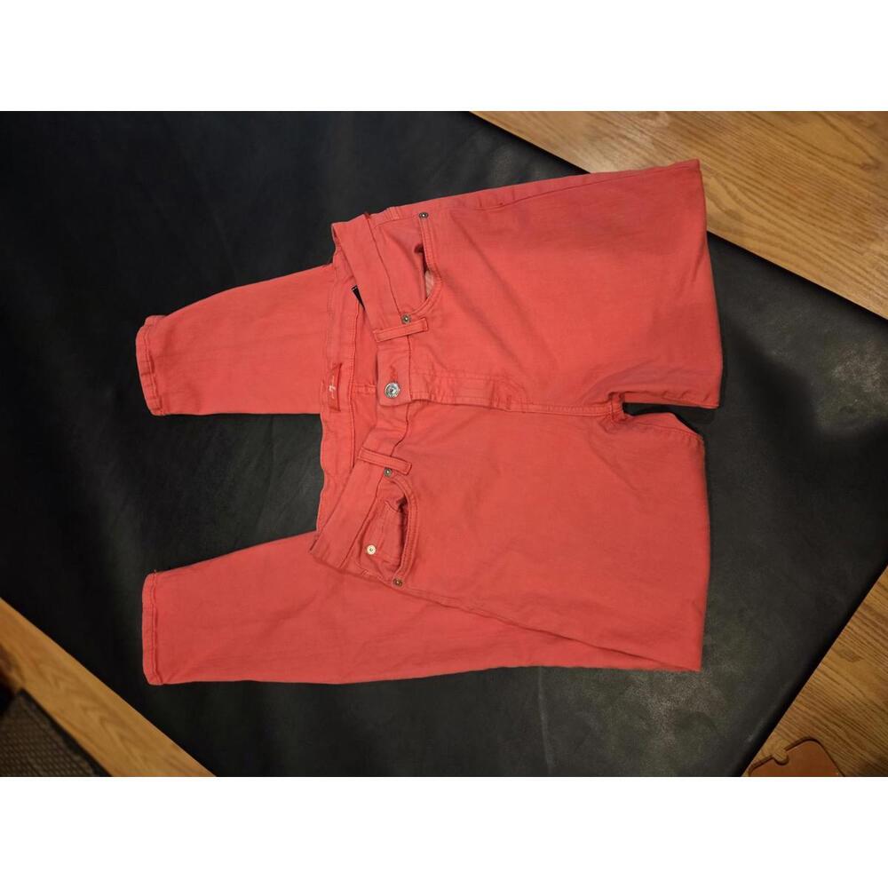 Seven for all man kind size 30 red Skinny Jeans